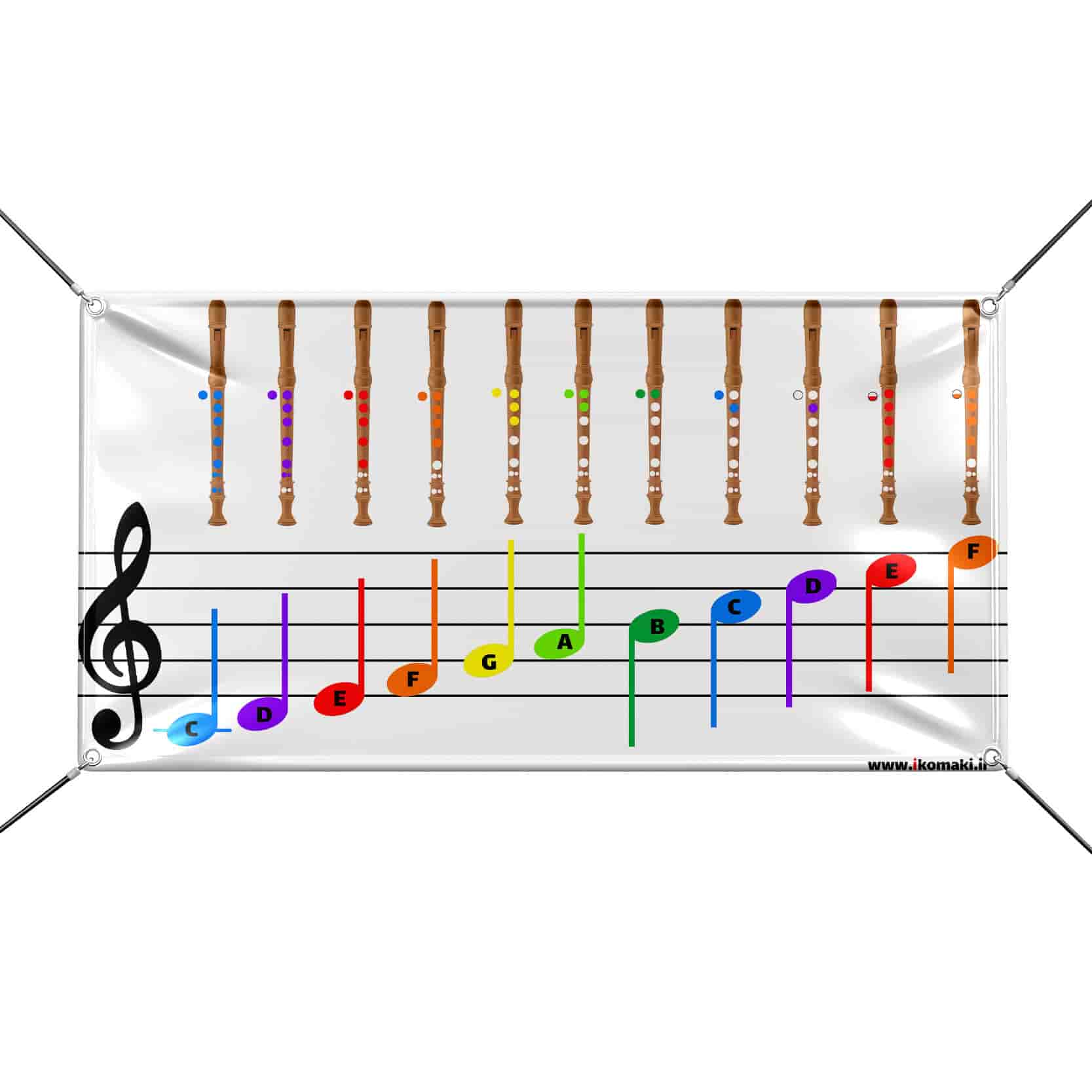 بنر-پارچه ایی-فلوت