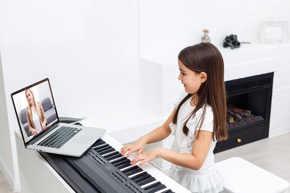 آموزش موسیقی آنلاین در یادگیری موثر است
