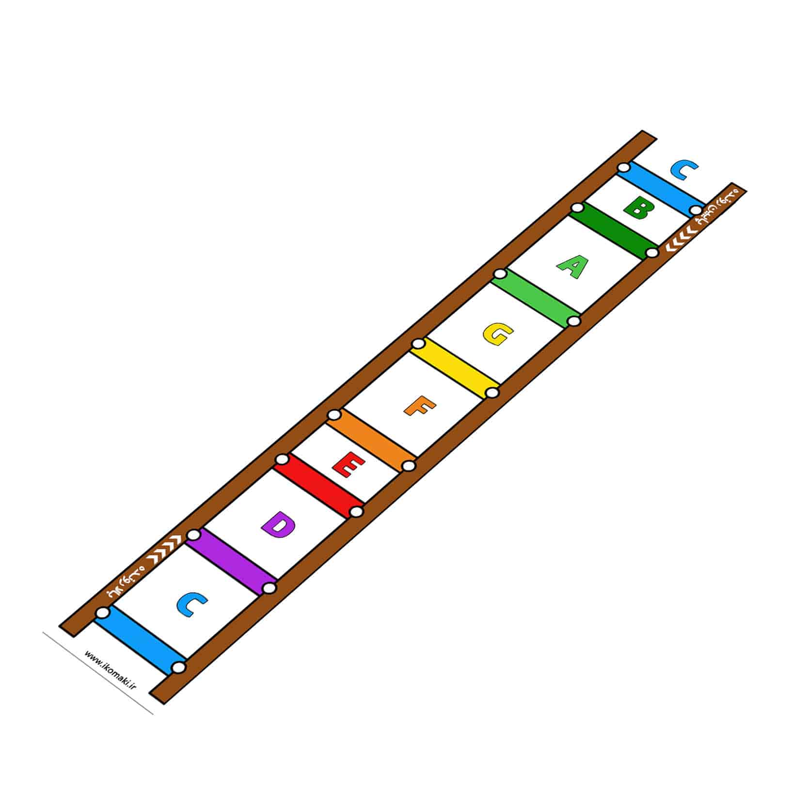 نردبان-فواصل